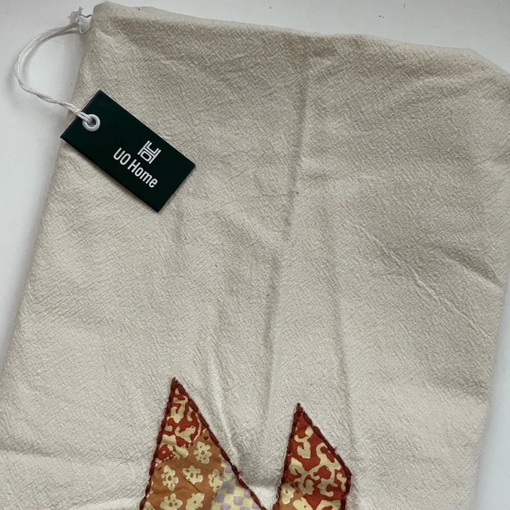 NWT Urban Outfitters Patchwork Monogram ‘N’ Tea Towel